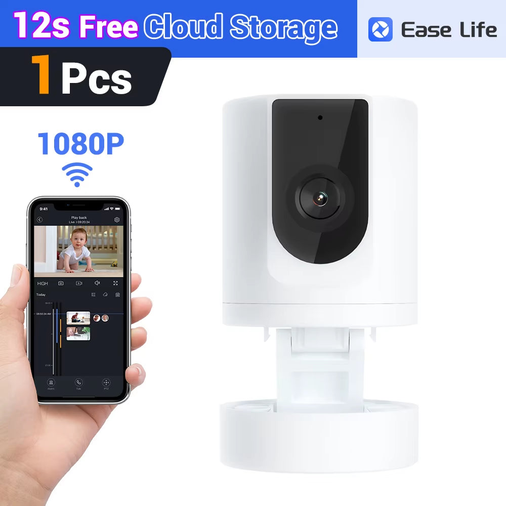 Pet Camera ,Security Camera Indoor,Pet Camera with Phone App, ,Security Camera Indoor，Foldable Baby Camera for Home Security