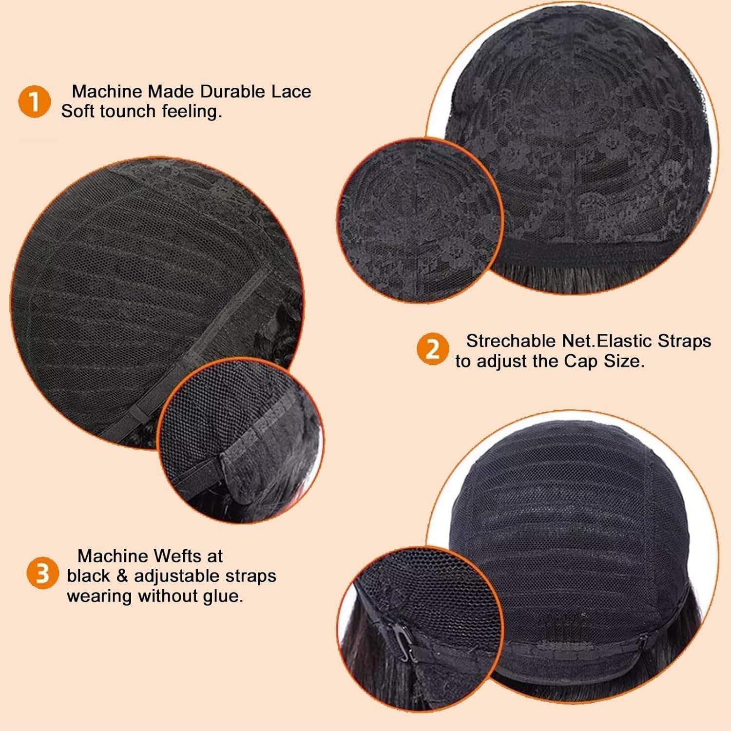 Flandi Human Hair Short Pixie Cut Wigs for Black Women, Glueless, Pre-Plucked...