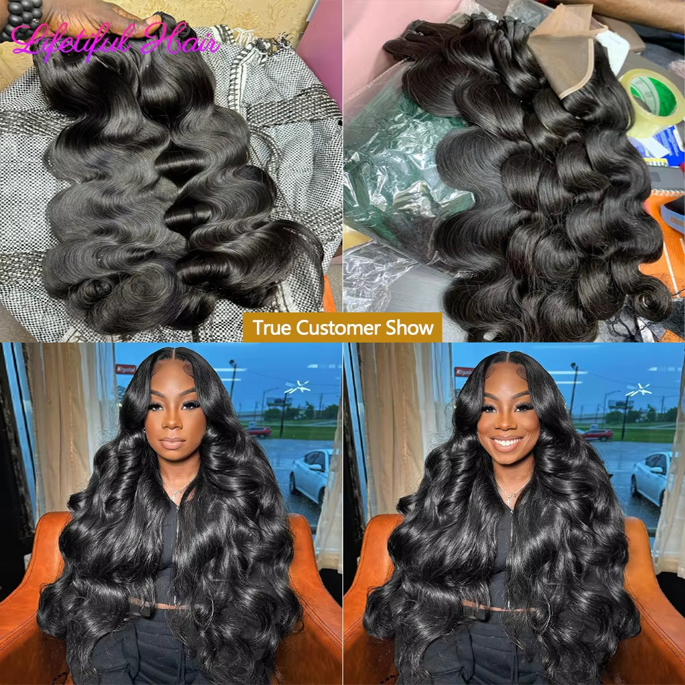 15A Double Drawn Hair Bundles Body Wave Vietnamese Raw Hair Bundles Human Hair Extensions 20 22 24 Inch Tissage Humain Hair
