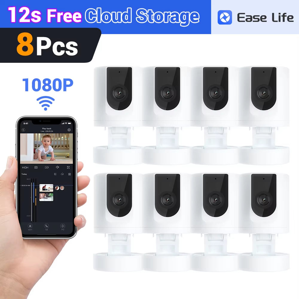 Pet Camera ,Security Camera Indoor,Pet Camera with Phone App, ,Security Camera Indoor，Foldable Baby Camera for Home Security