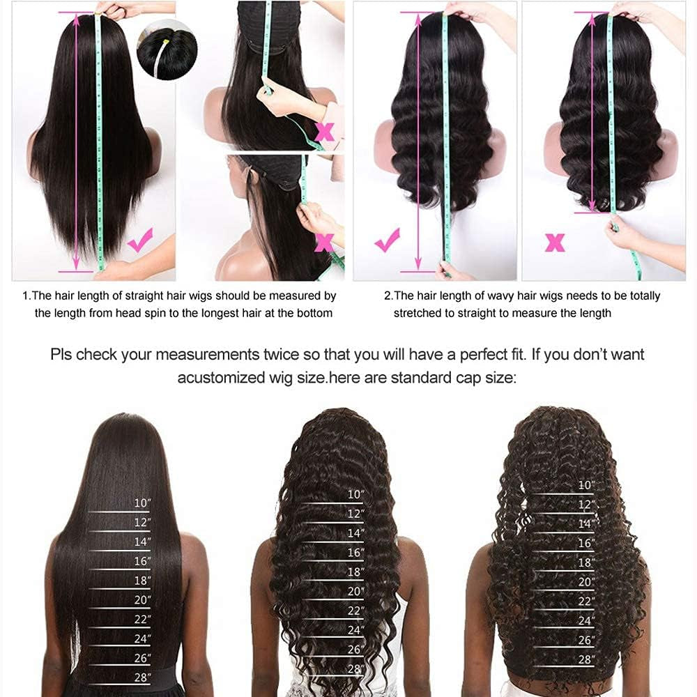 Kinky Curly Lace Front Wigs Human Hair 28 Inch Curly Wigs Human Hair 4X4 Lace Closure Kinky Curly Wigs Bleached Knots Middle Part Natural Black Color Pre Plucked with Natural Hairline