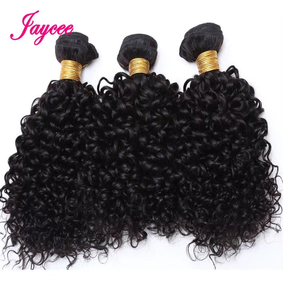 15A Mongolian Kinky Curly Hair Extensions 1/3 Bundles Deal Human Hair Weave Tissage Cheveux Humain Hair Extensions 100G/Pc