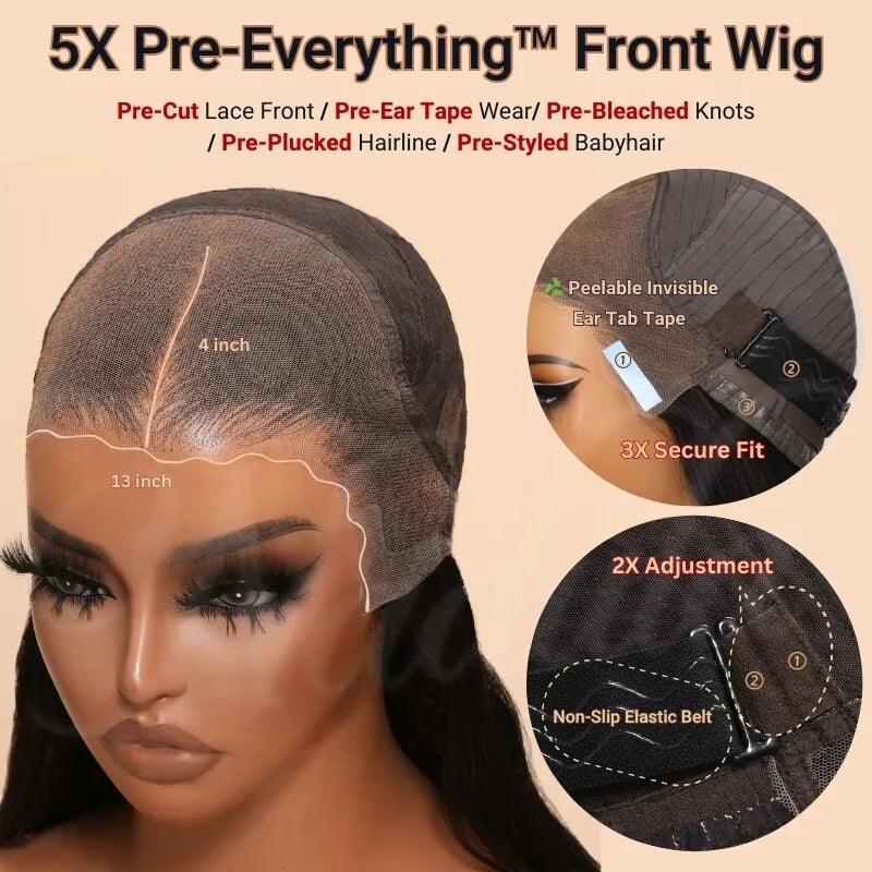 Hair Lace Front Wigs 13X4 Brazilian Body Wave Wig Human Hair Wigs 13X6 360 Full Lace Wig for Women Swiss Lace Body Wave