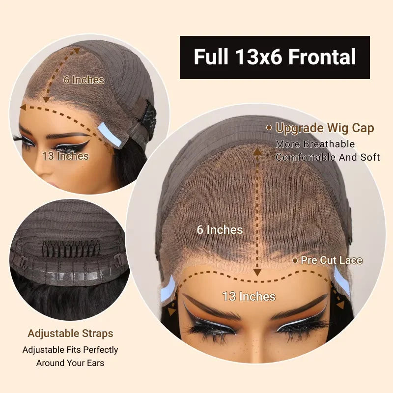 Hair Lace Front Wigs 13X4 Brazilian Body Wave Wig Human Hair Wigs 13X6 360 Full Lace Wig for Women Swiss Lace Body Wave