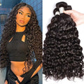 100% Unprocessed Malaysian Remy Human Hair Weave Extensions Curly Deep Wave Hair Bundles Cheveux Humain 12A Water Wave Bundles