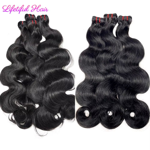 15A Double Drawn Hair Bundles Body Wave Vietnamese Raw Hair Bundles Human Hair Extensions 20 22 24 Inch Tissage Humain Hair