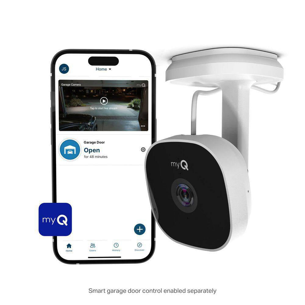 Myq Smart Garage Home Security Camera